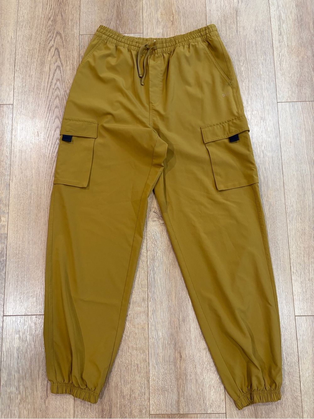 DSG Mustard Gold Cargo Jogger Pants Ripstop Utility Size Medium